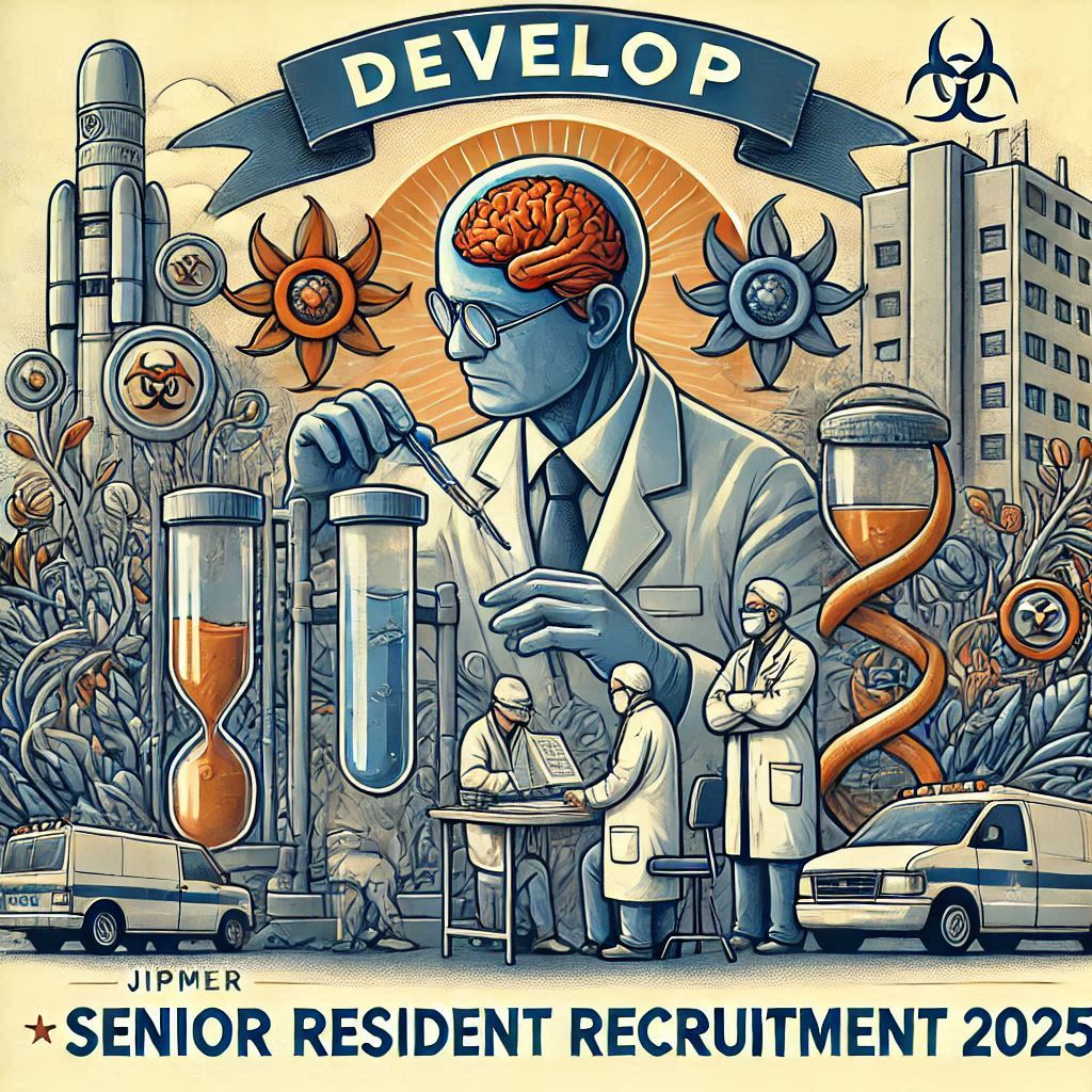 JIPMER Senior Resident Recruitment 2025