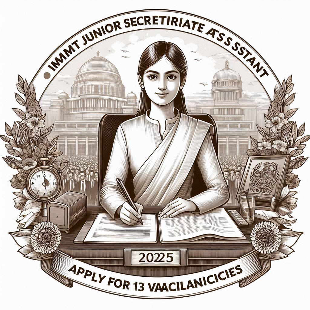 IMMT Junior Secretariat Assistant 2025 Apply for 13 Vacancies Now