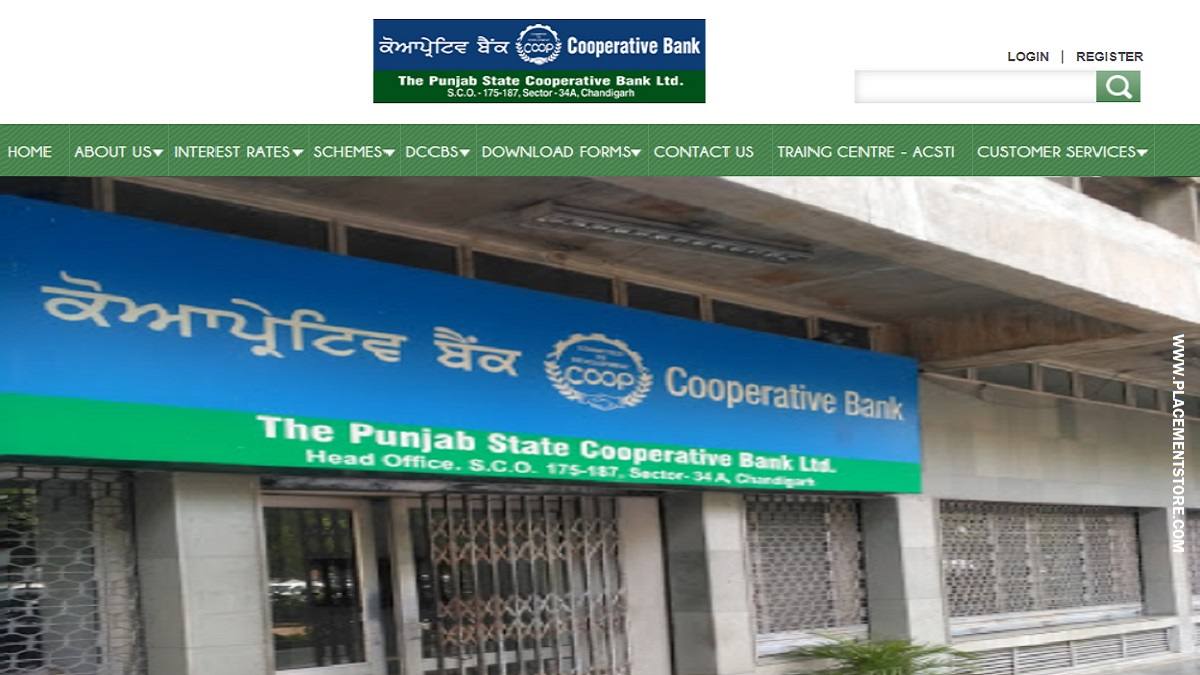 Punjab State Cooperative Bank Recruitment 2025 Apply for 21 Cooperative Intern Positions