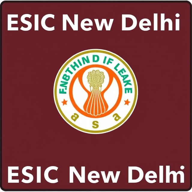 ESIC New Delhi Recruitment 2025 Assistant and Associate Professor Vacancies