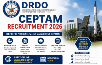 DRDO CEPTAM Recruitment 2026