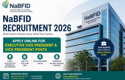 NaBFID Recruitment 2026: Apply Online for Executive Vice President & Vice President Posts | Fixed Term Jobs