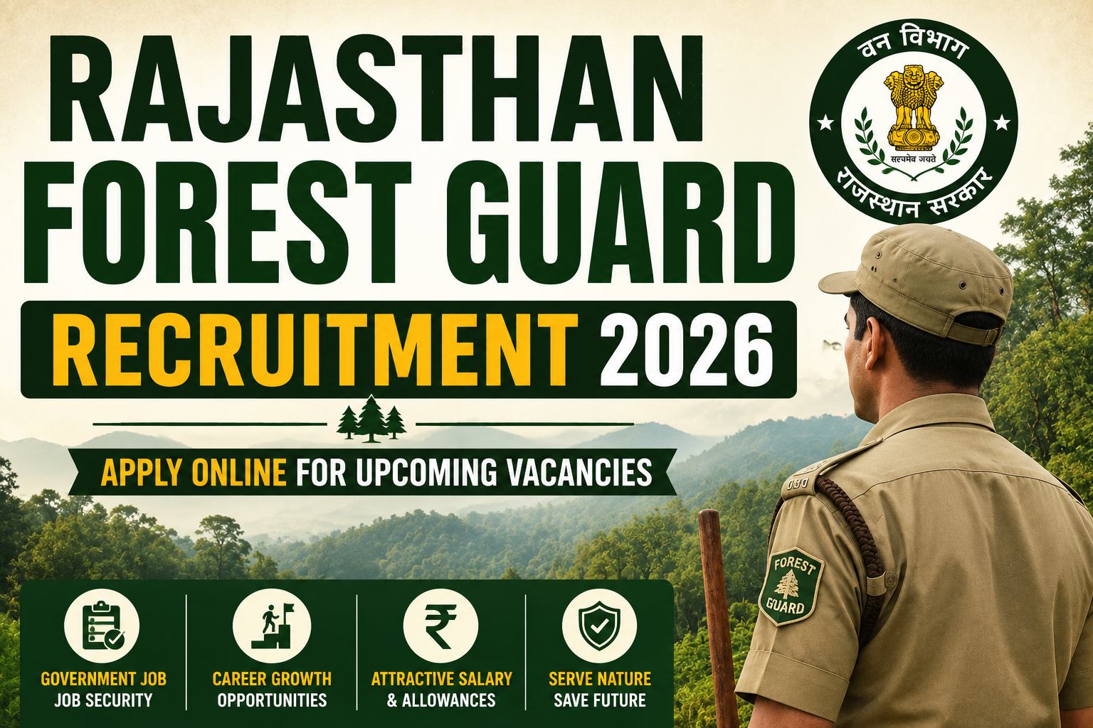 Rajasthan Forest Guard Recruitment 2026