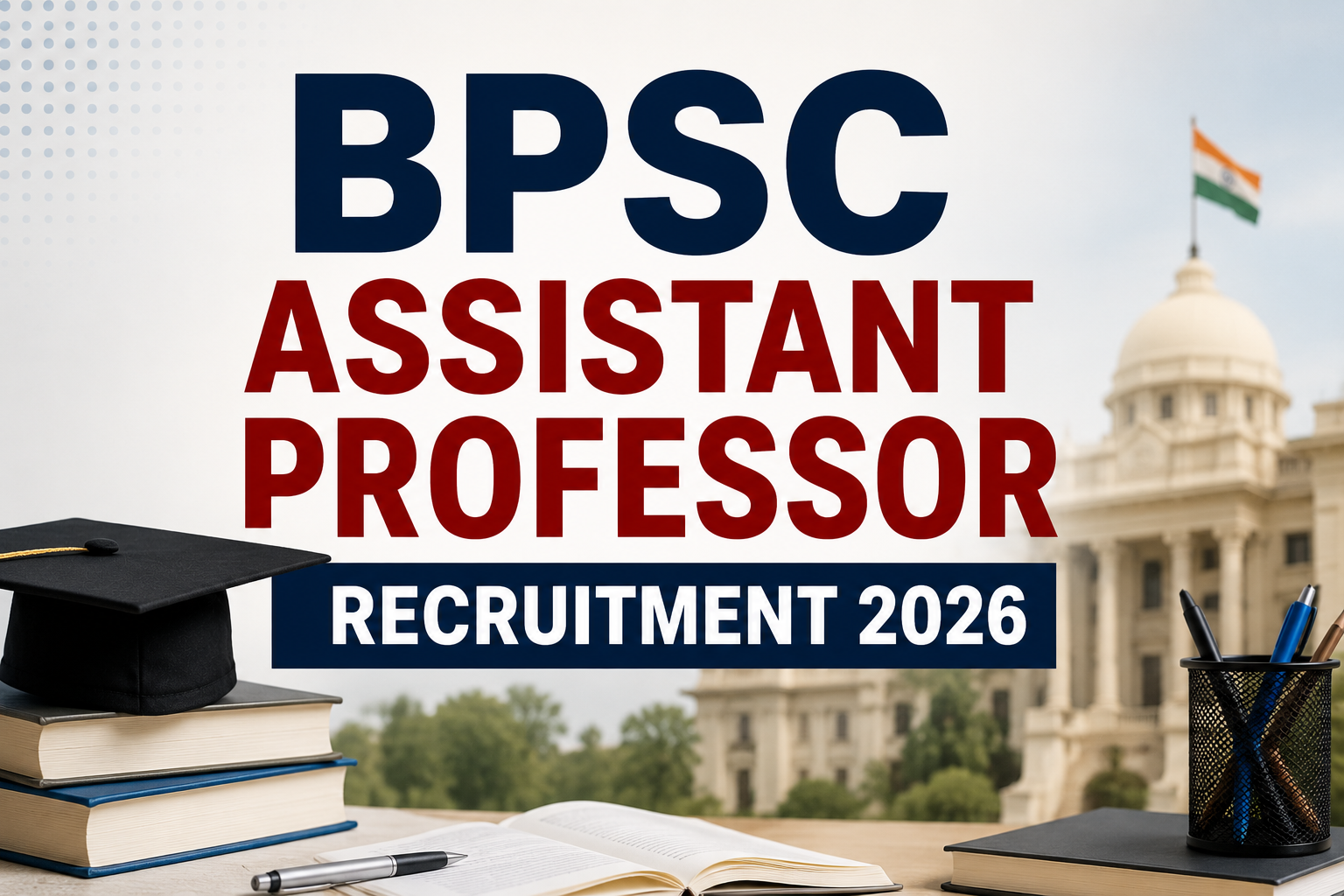 BPSC Assistant Professor Recruitment 2026