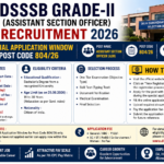 DSSSB Grade II Recruitment 2026