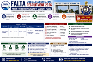 FALTA Special Economic Zone Recruitment 2026