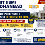 IIT ISM Dhanbad Associate Professor Recruitment 2026