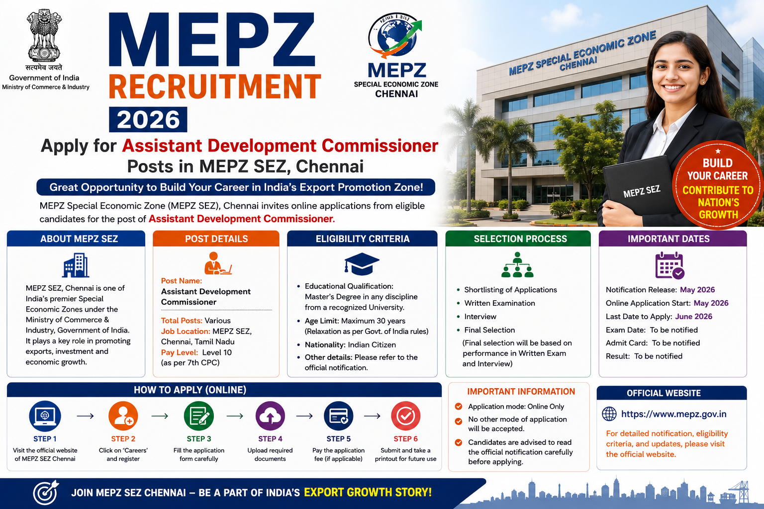 MEPZ Recruitment 2026