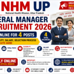 NHM UP General Manager Recruitment 2026