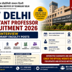 NIT Delhi Assistant Professor Recruitment 2026