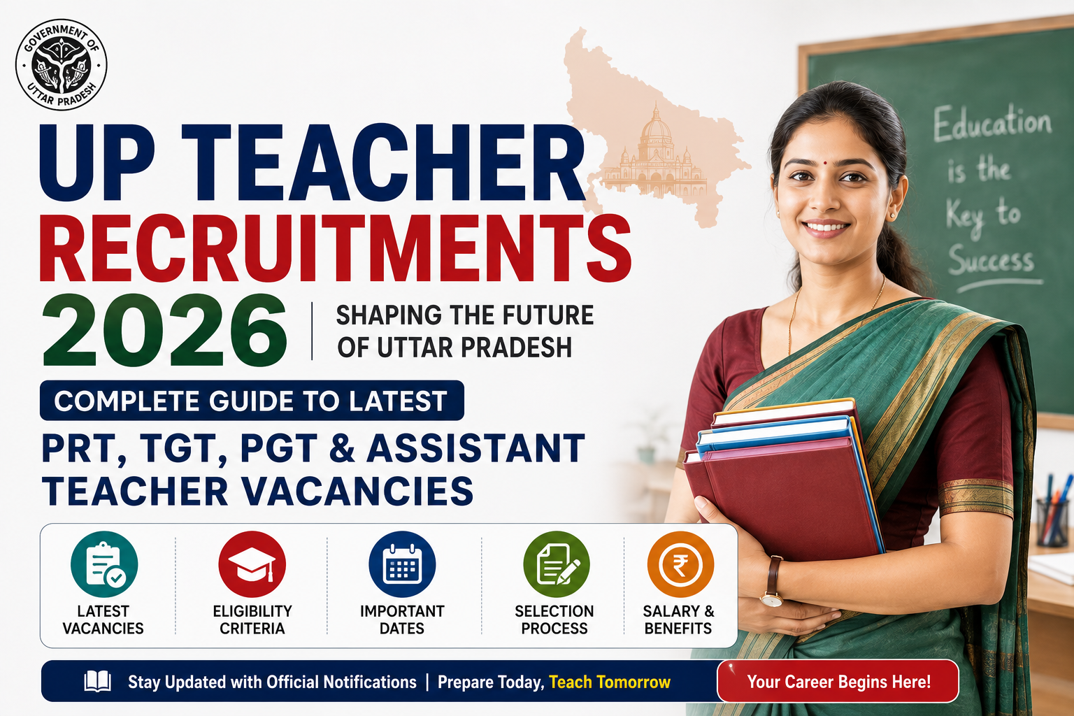 UP Teacher Recruitment, Government Teacher Jobs, UPESSC Recruitment, Teaching Jobs, Sarkari Naukri 2026