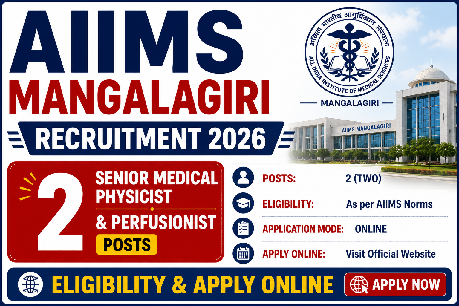 AIIMS Mangalagiri Recruitment 2026