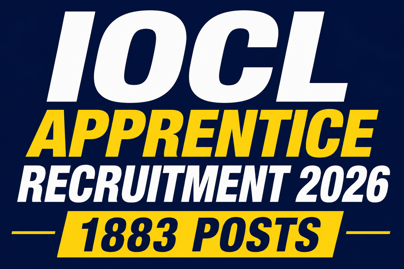 IOCL Apprentice Recruitment 2026