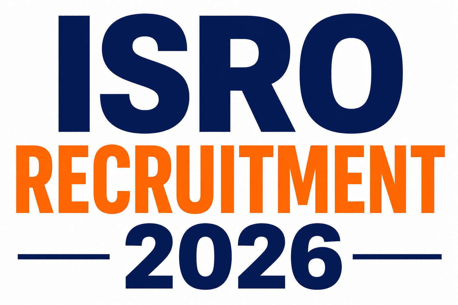 ISRO Recruitment 2026