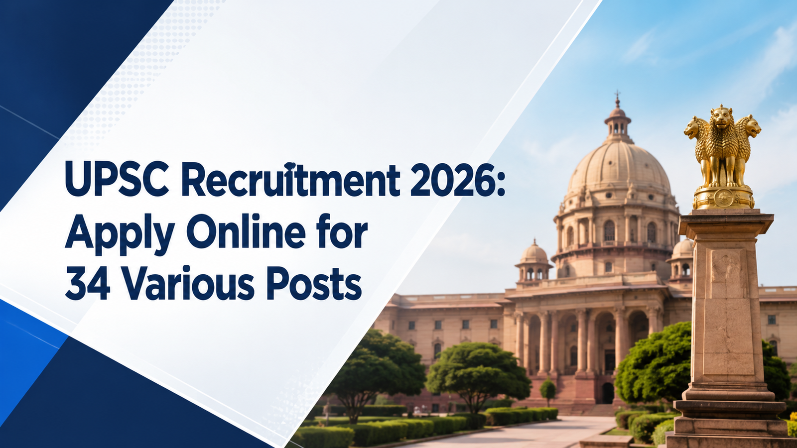 UPSC Recruitment 2026