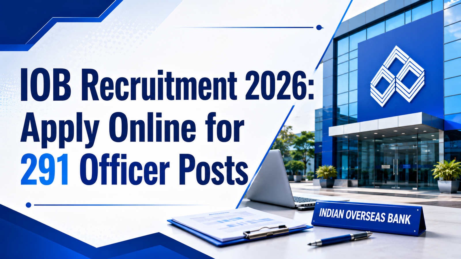 IOB Recruitment 2026