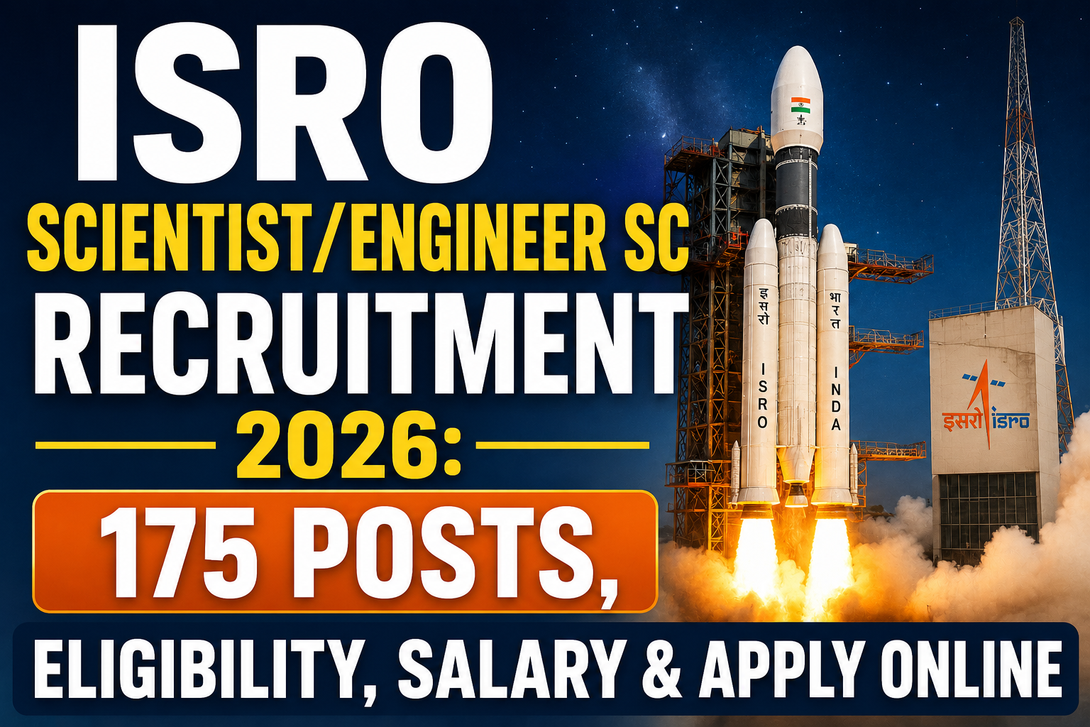 ISRO Recruitment 2026
