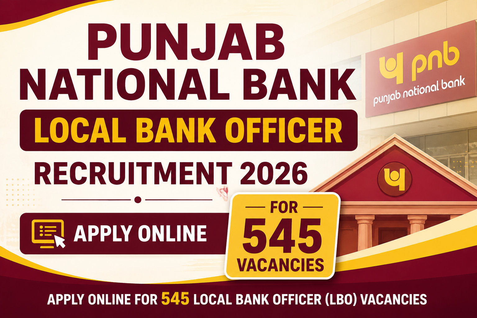 Punjab National Bank Local Bank Officer Recruitment 2026