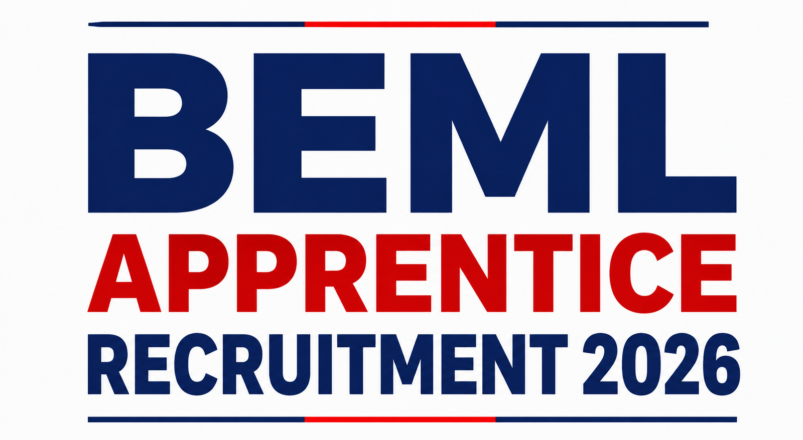 BEML Apprentice Recruitment 2026