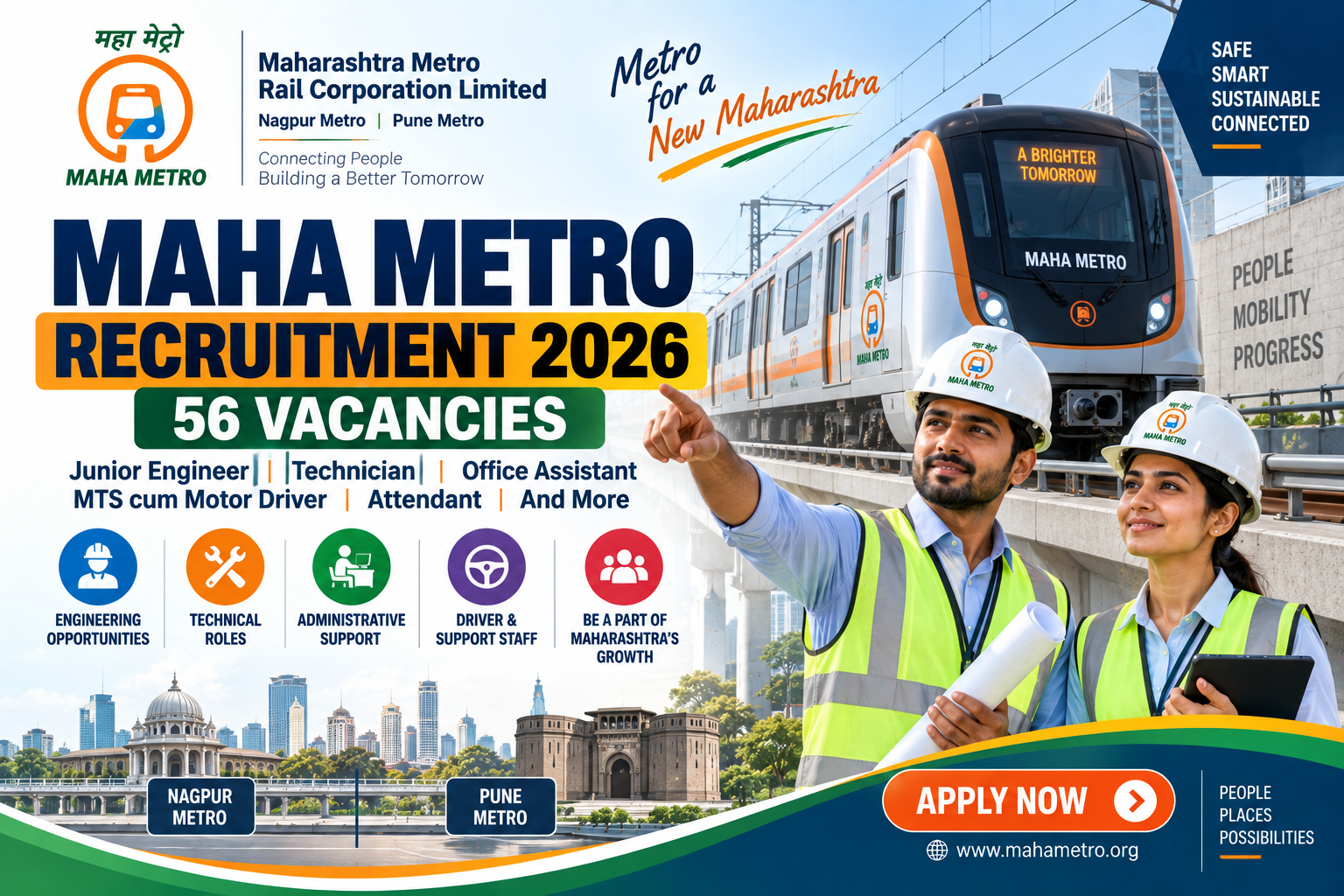 MAHA Metro Recruitment 2026